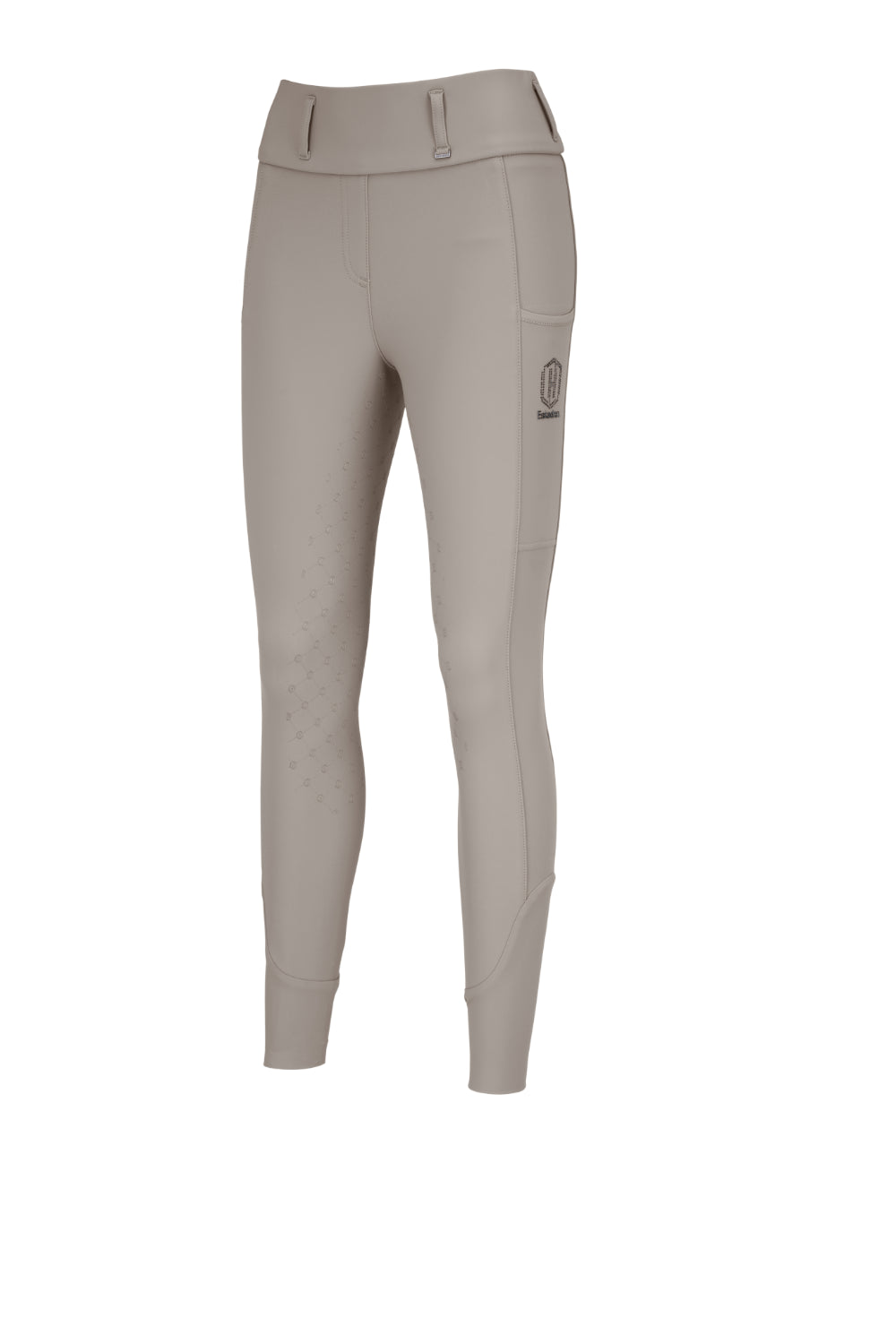 Legginsy jeździeckie Eskadron Heritage 26/27 PRO FULL GRIP w kolorze Ash
