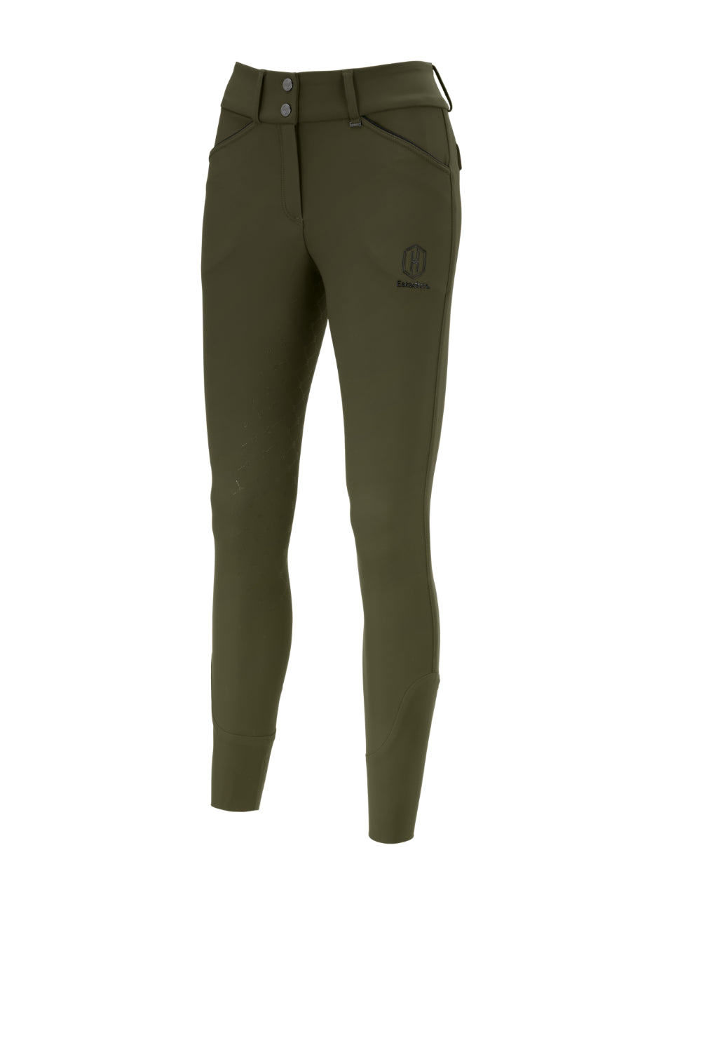 Bryczesy jeździeckie Eskadron Heritage 26/27 FULL GRIP w kolorze Deep Moss