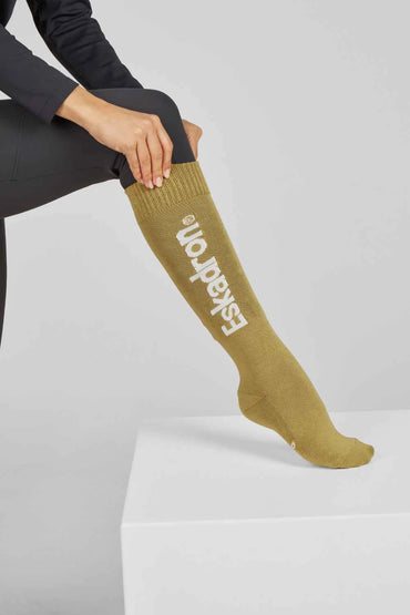 Eskadron Heritage 25/26 Skarpety Jeździeckie KNEESOCKS Cardamom