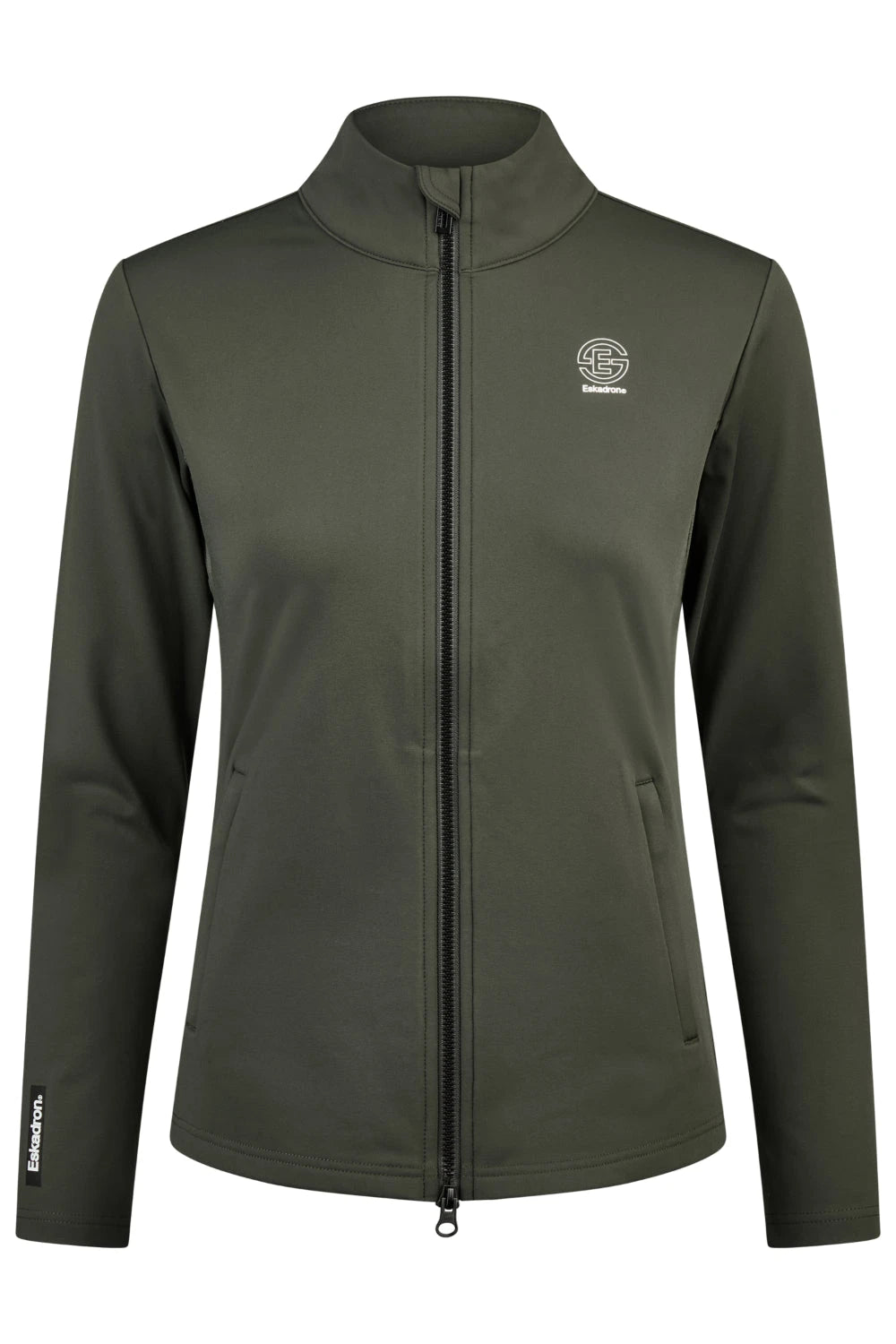 Eskadron DYNAMIC 25 A/W bluza Zip-Shirt Tech-Jersey Poppy Red - Cavalo