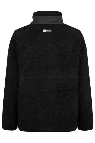 Eskadron DYNAMIC 25 A/W Half-Zip Teddy Sweater Black - Cavalo