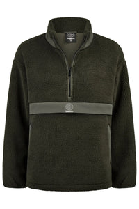 Eskadron DYNAMIC 25 A/W Half-Zip Teddy Sweater Black - Cavalo