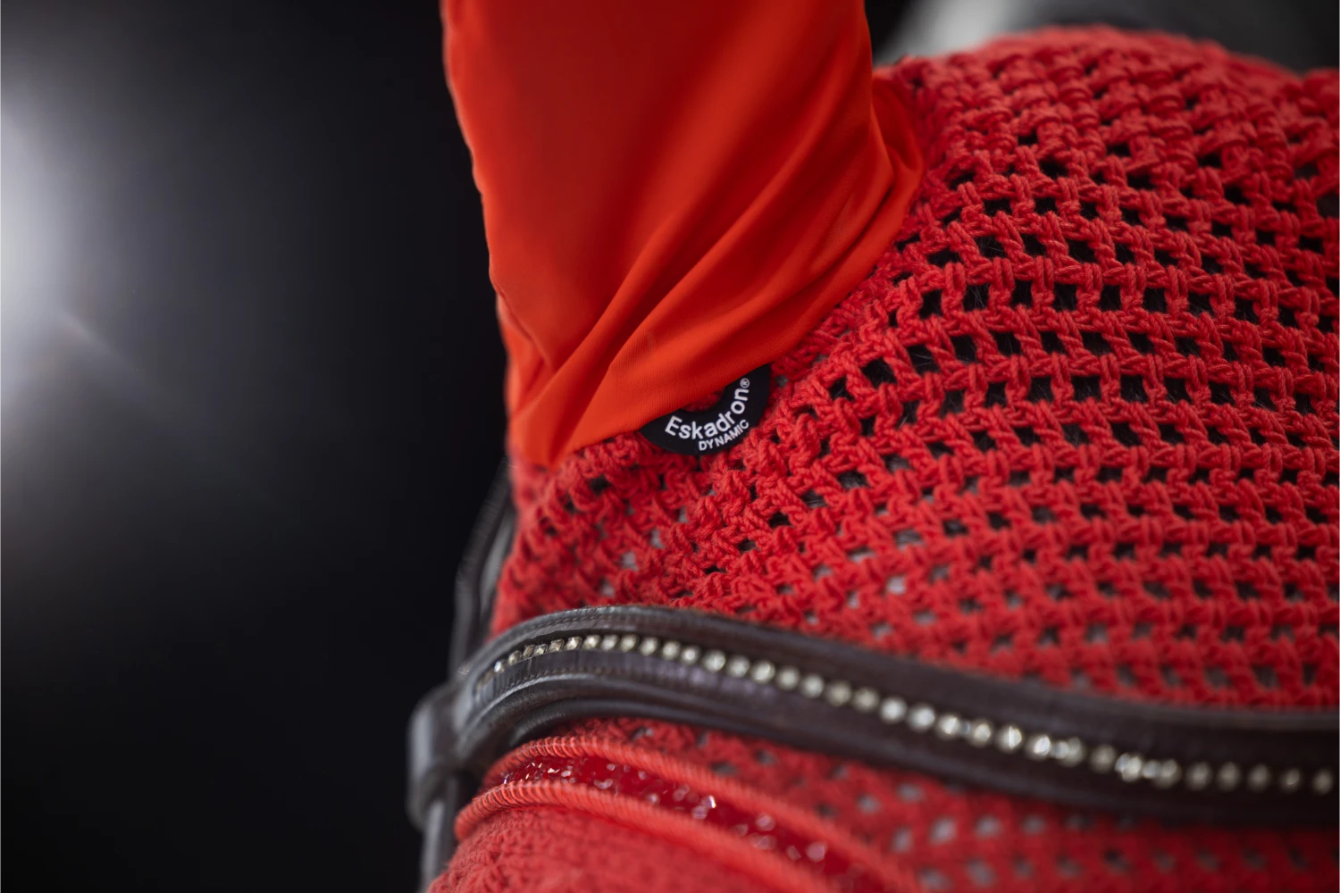 Eskadron DYNAMIC 25 A/W Nauszniki Jewel Poppy Red - Cavalo