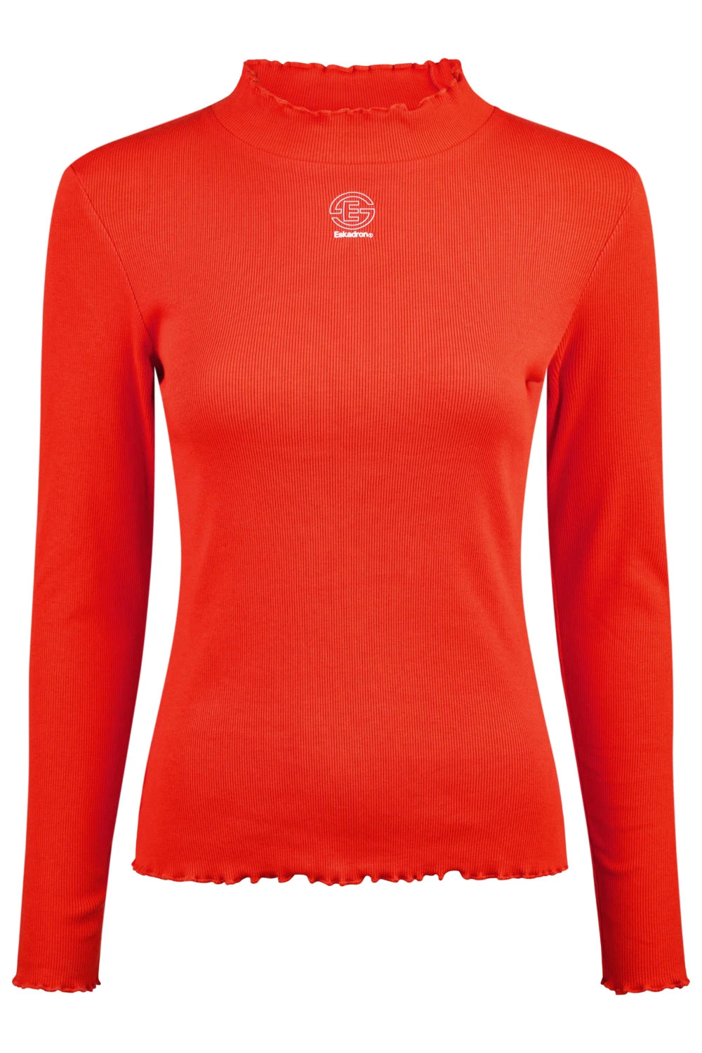 Eskadron DYNAMIC 25 A/W Shirt TURTLENECK RIB Poppy Red - Cavalo