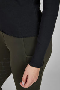 Eskadron DYNAMIC 25 A/W Shirt TURTLENECK RIB Poppy Red - Cavalo