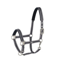 Eskadron kantar Double Pin Buckle Basic anthra-white-black - Cavalo