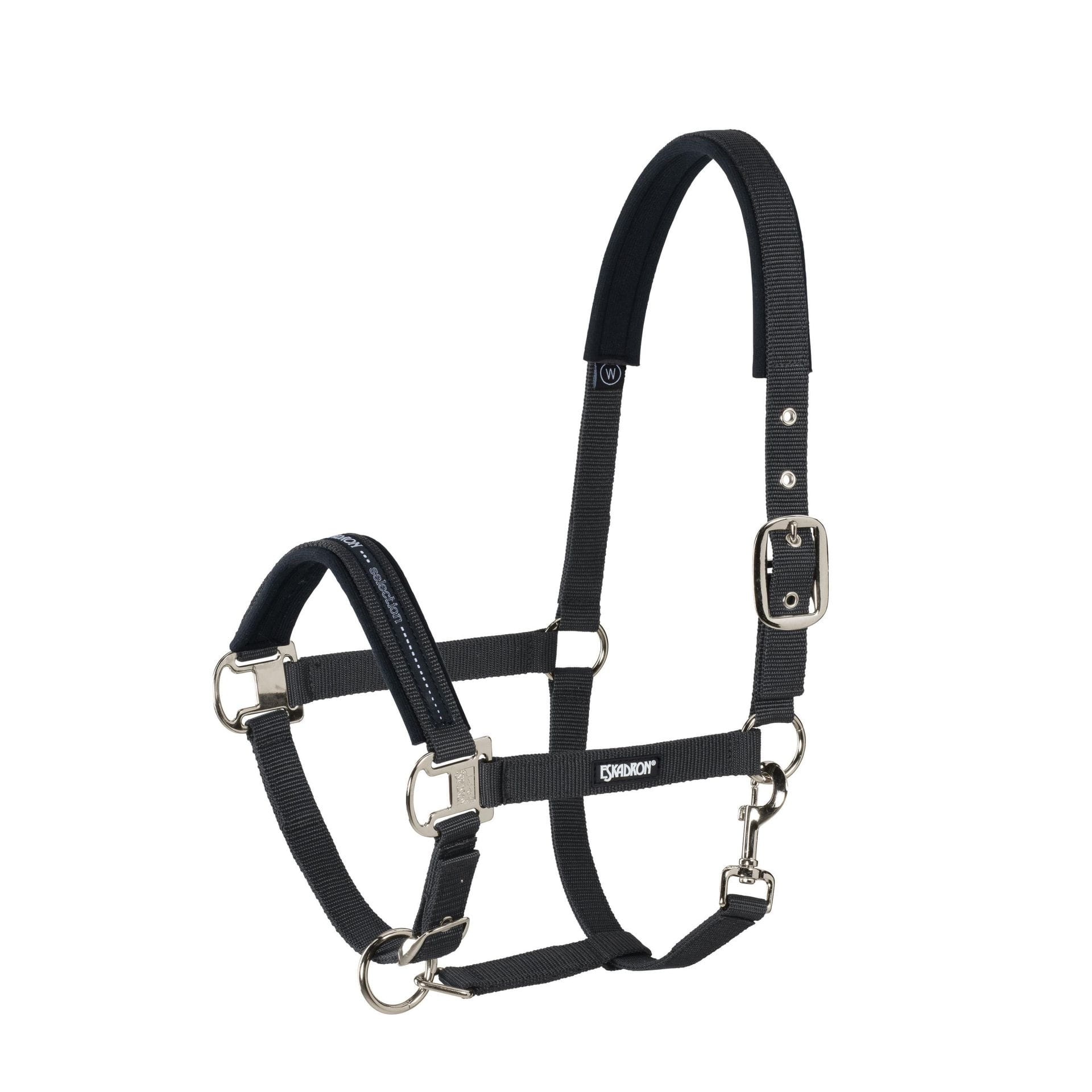 Eskadron kantar Double Pin Buckle Basic black - Cavalo