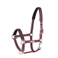 Eskadron kantar Double Pin Buckle Basic chili-white-nightblue - Cavalo