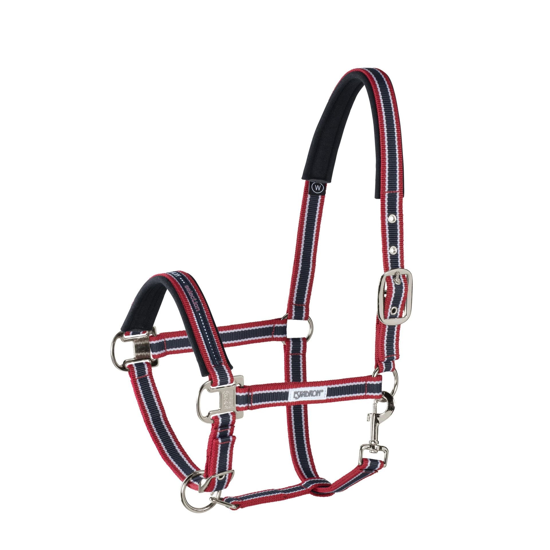 Eskadron kantar Double Pin Buckle Basic chili-white-nightblue - Cavalo