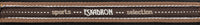 Eskadron kantar Double Pin Buckle Basic hazelnut-creme-darkbrown - Cavalo