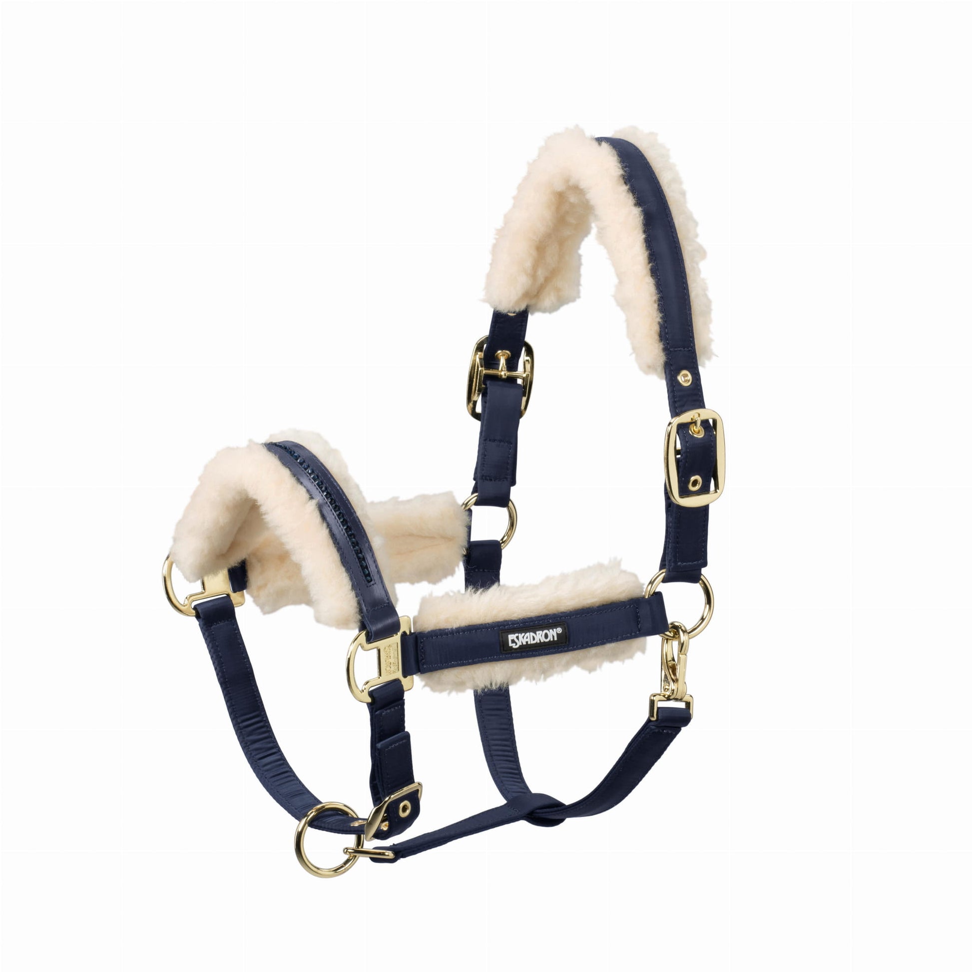 Eskadron kantar Evo-Wool Double Pin Basics  Black - Cavalo