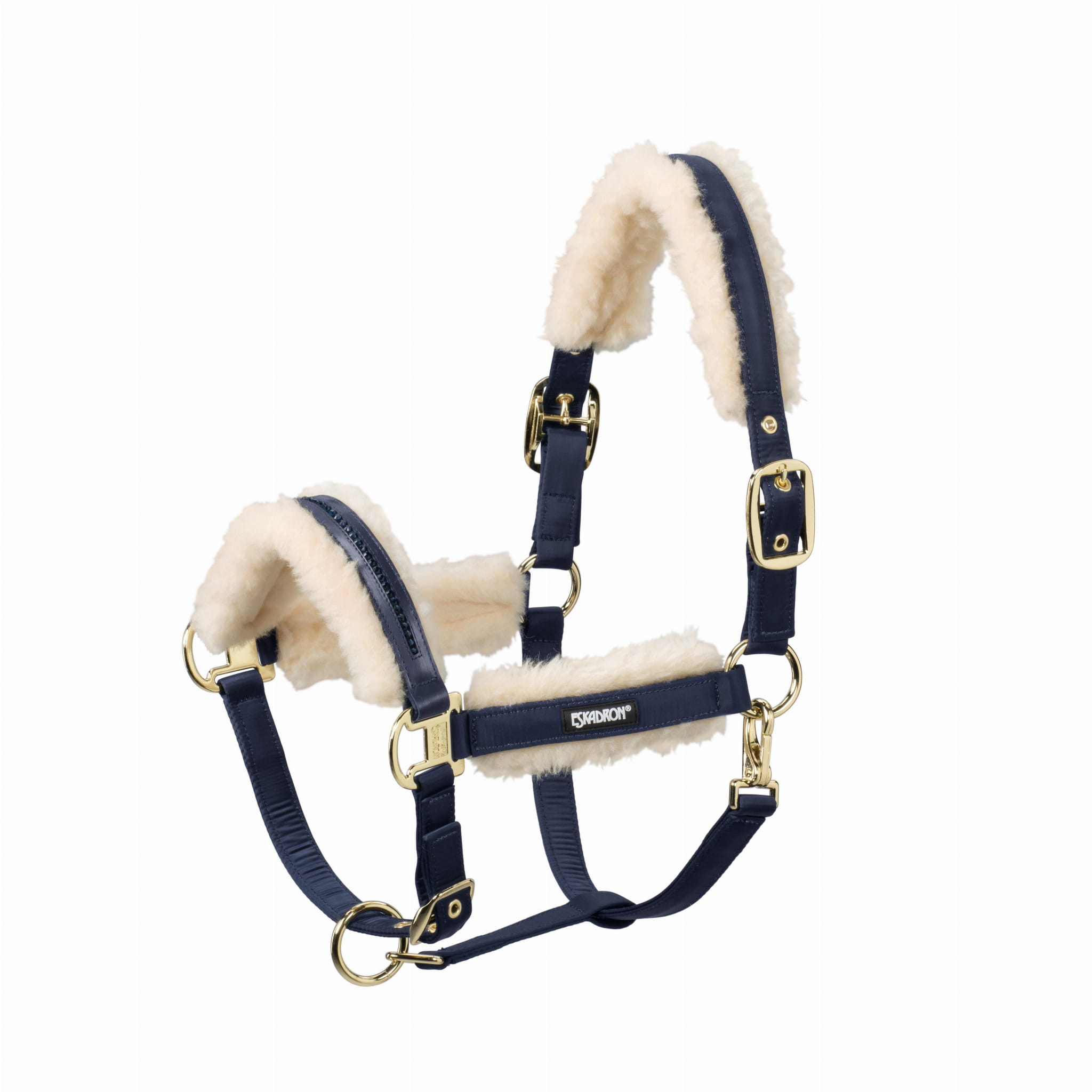 Eskadron kantar Evo-Wool Double Pin Basics  Black - Cavalo