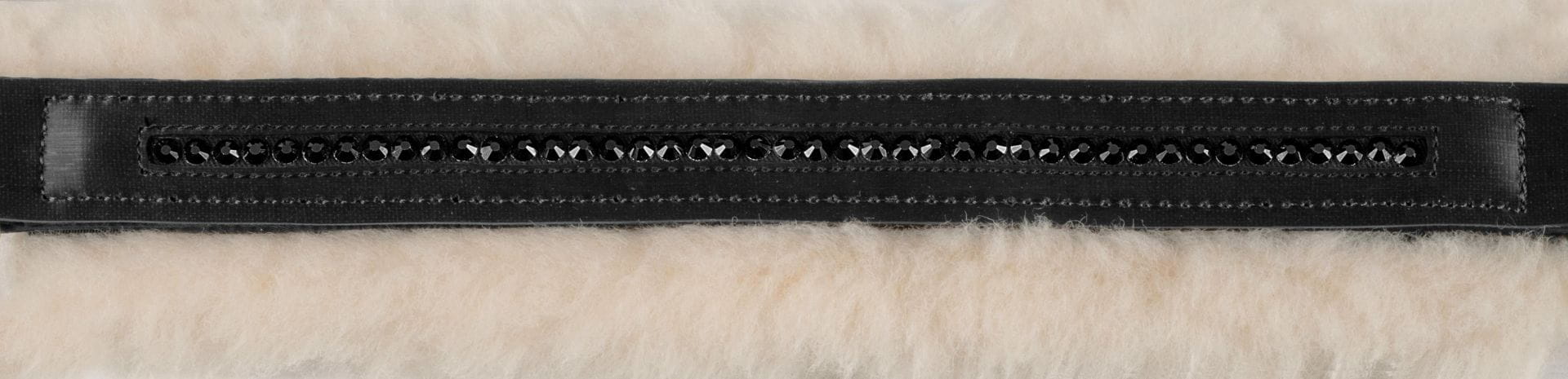 Eskadron kantar Evo-Wool Double Pin Basics  Black - Cavalo