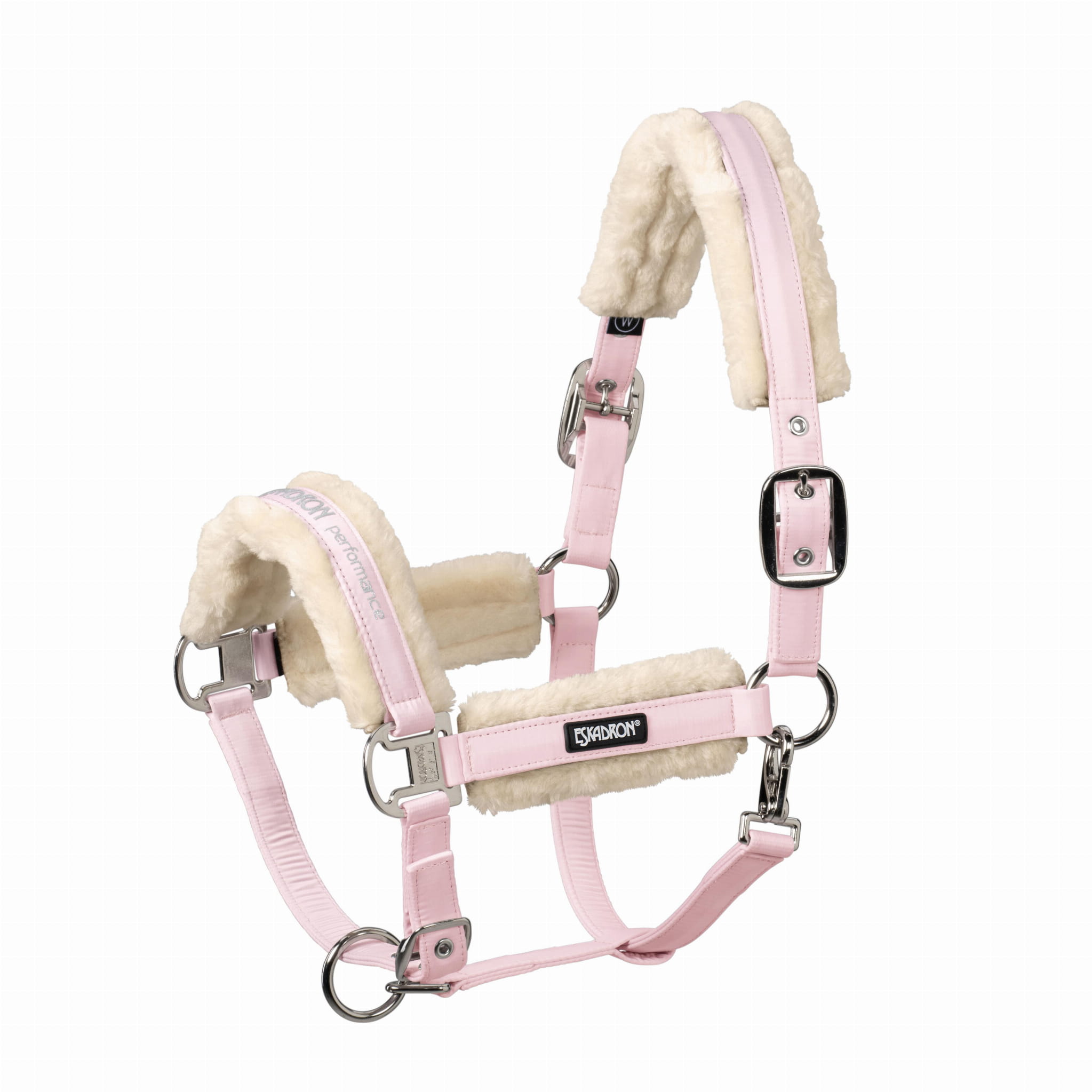 Eskadron kantar Faux-Fur Double Pin Basics - Cavalo