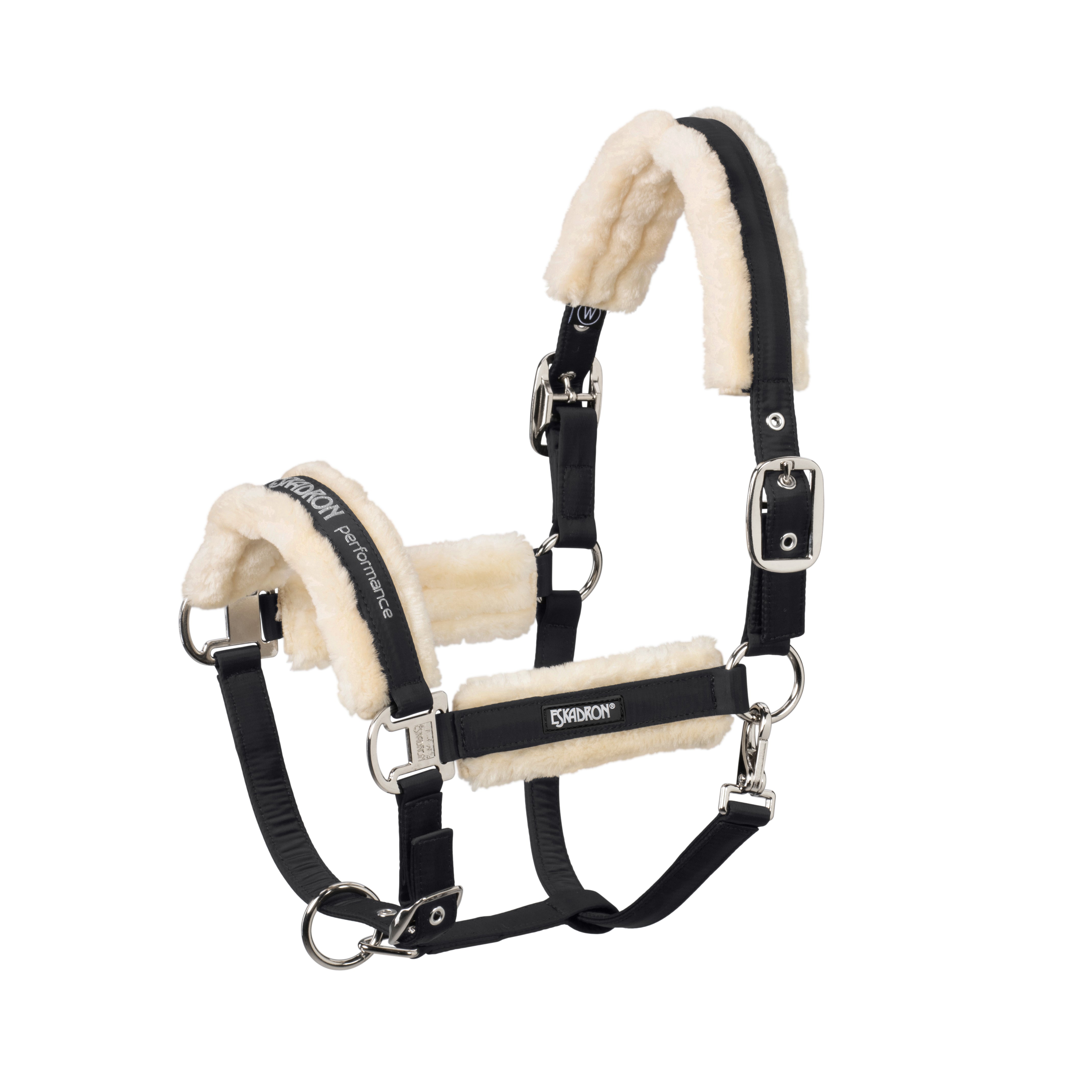 Eskadron kantar Faux-Fur Double Pin Basics - Cavalo