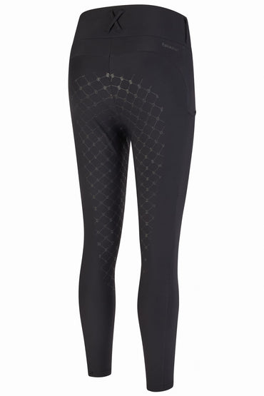 Eskadron Legginsy jeździeckie Cosy z pełnym lejem damskie black Heritage AW 24/25 - Cavalo