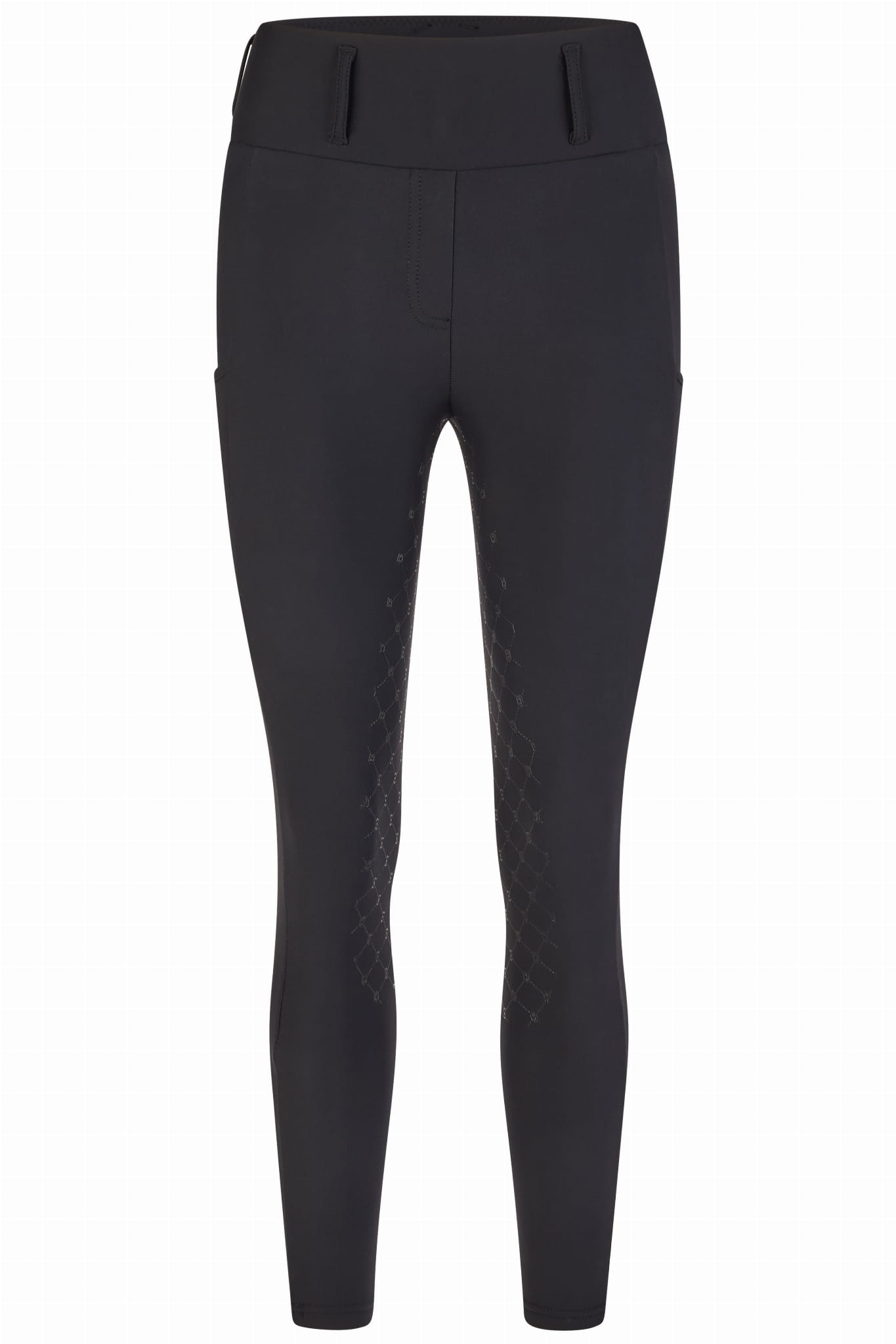Eskadron Legginsy jeździeckie Cosy z pełnym lejem damskie black Heritage AW 24/25 - Cavalo