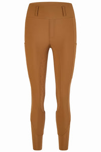 Eskadron Legginsy jeździeckie Pro z pełnym lejem damskie Almond Heritage  AW 24/25 - Cavalo