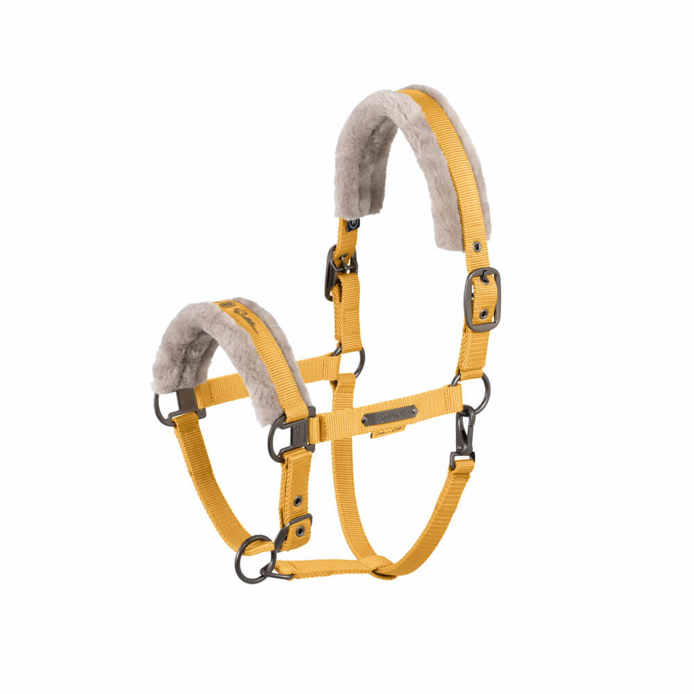Eskadron Platinum 25 Kantar Double Pin Faux Fur - Cavalo