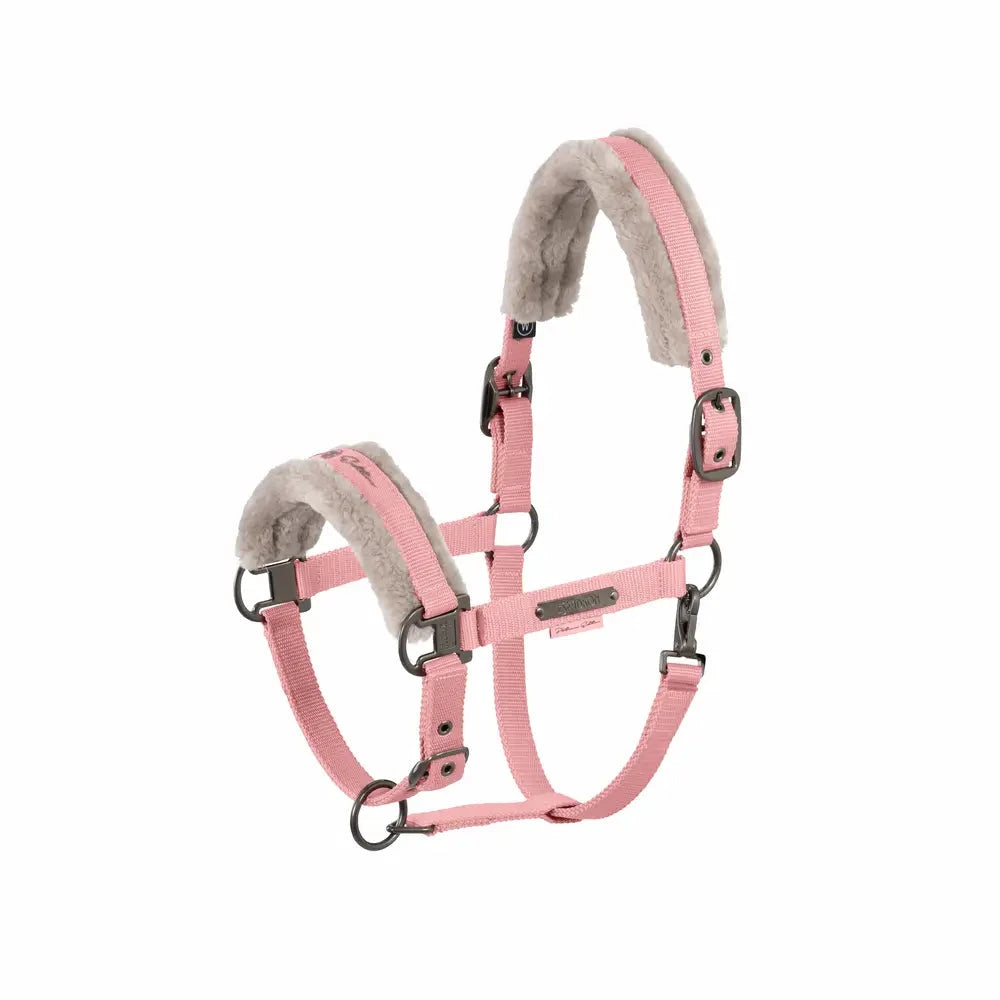 Eskadron Platinum 25 Kantar Double Pin Faux Fur - Cavalo