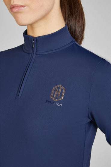 Koszula techniczna Eskadron Half-Zip True Blue HERITAGE 24/25 - Cavalo