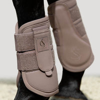 Ochraniacze Softshell Eskadron Classic Sports Taupe 24 S/S - Cavalo