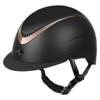 Kask Fair Play APOLEUS RG Rosegold czarny - Cavalo