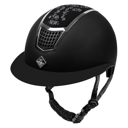 Kask Fair Play QUANTINUM FLEUR W-V granatowy - Cavalo