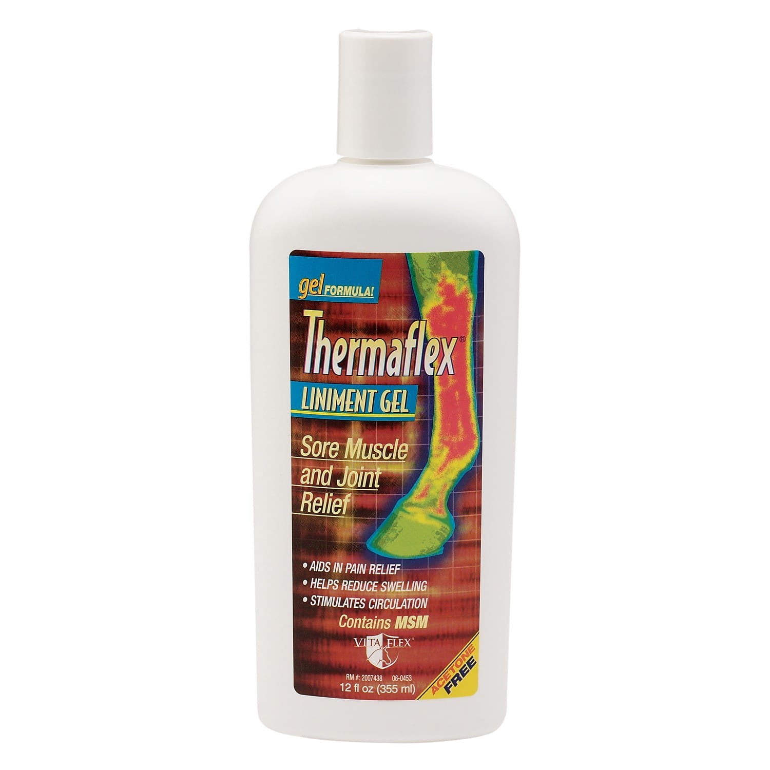 Wcierka chłodząco-rozgrzewająca dla koni FARNAM Thermaflex Gel 355ml - Cavalo