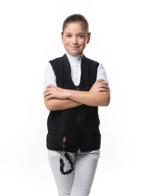 Kamizelka ochronna dzieciąca z poduszką powietrzną Freejump AIRBAG Child Black