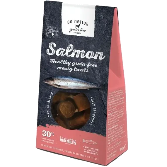 Go Native Przysmaki dla psów o smaku łososia 100g - Cavalo