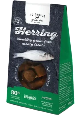 Go Native Przysmaki dla psów o smaku śledzia 100g - Cavalo