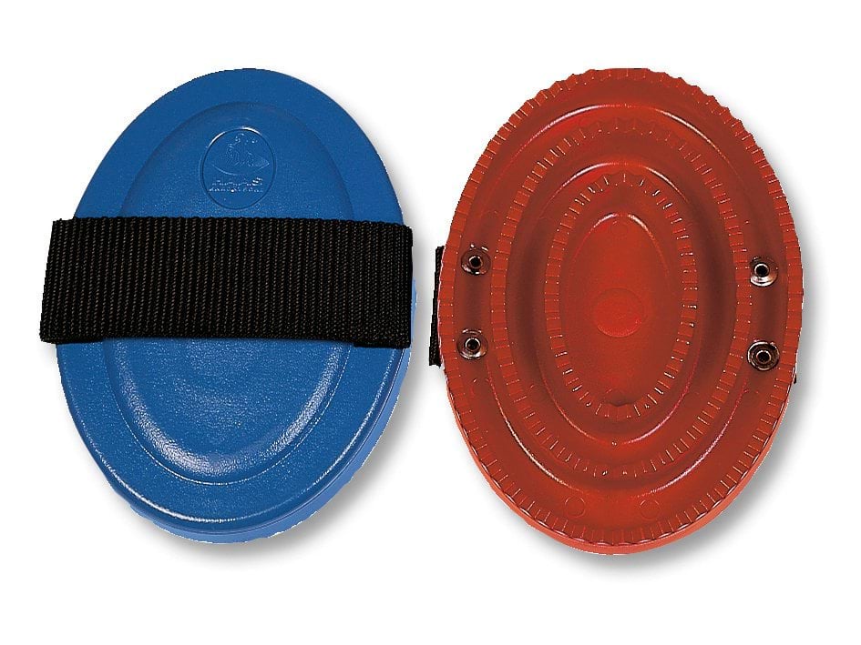 Zgrzebło dla konia New Generation, ze szlufką, różne kolory, 16 cm, Haas - Cavalo