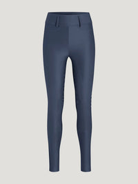 Legginsy całoroczne Tommy Hilfiger Equestrian Highland pełny lej faded indigo