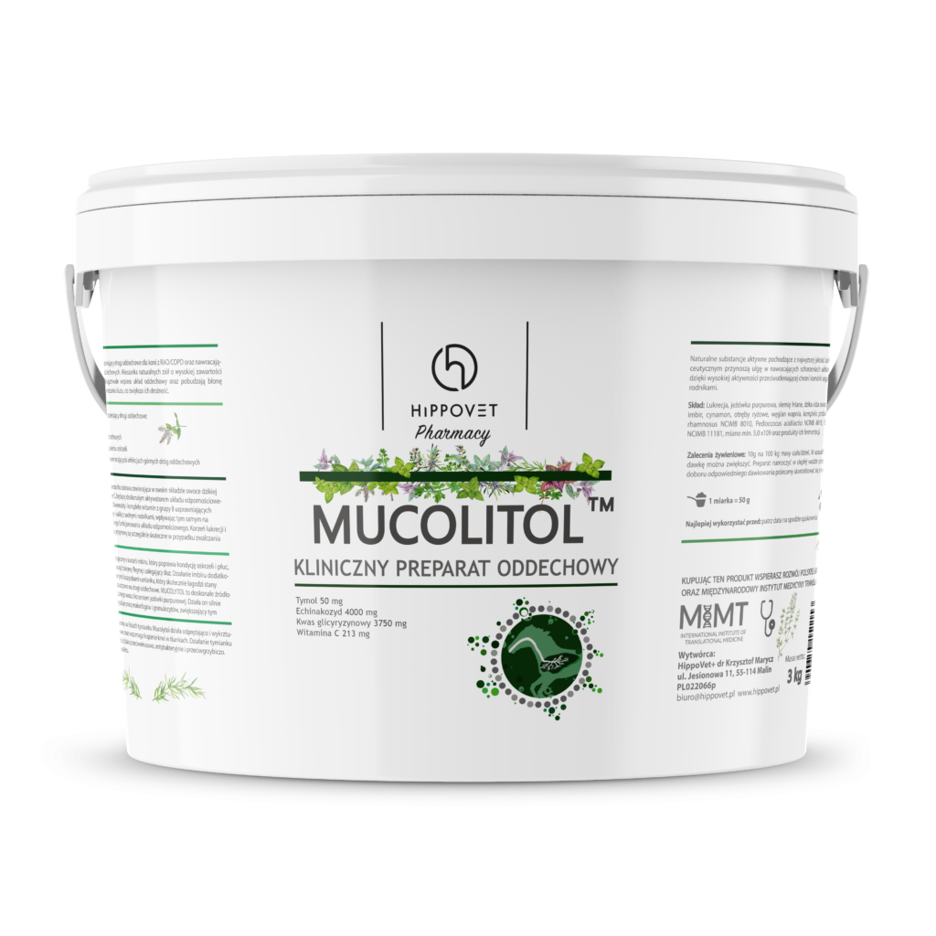 Hippovet Pharmacy Mucolitol – na oddychanie 3 kg - Cavalo