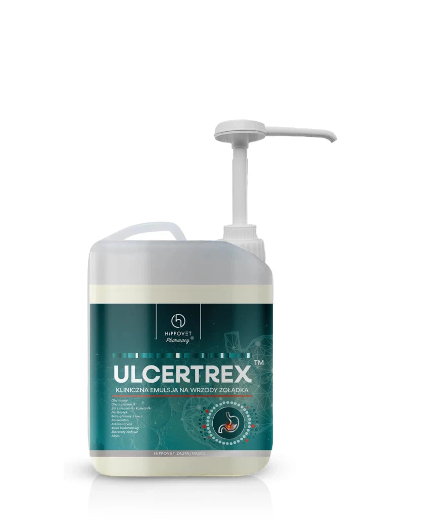 Hippovet Pharmacy UlcerTrex 2,5 l – suplement na wrzody - Cavalo