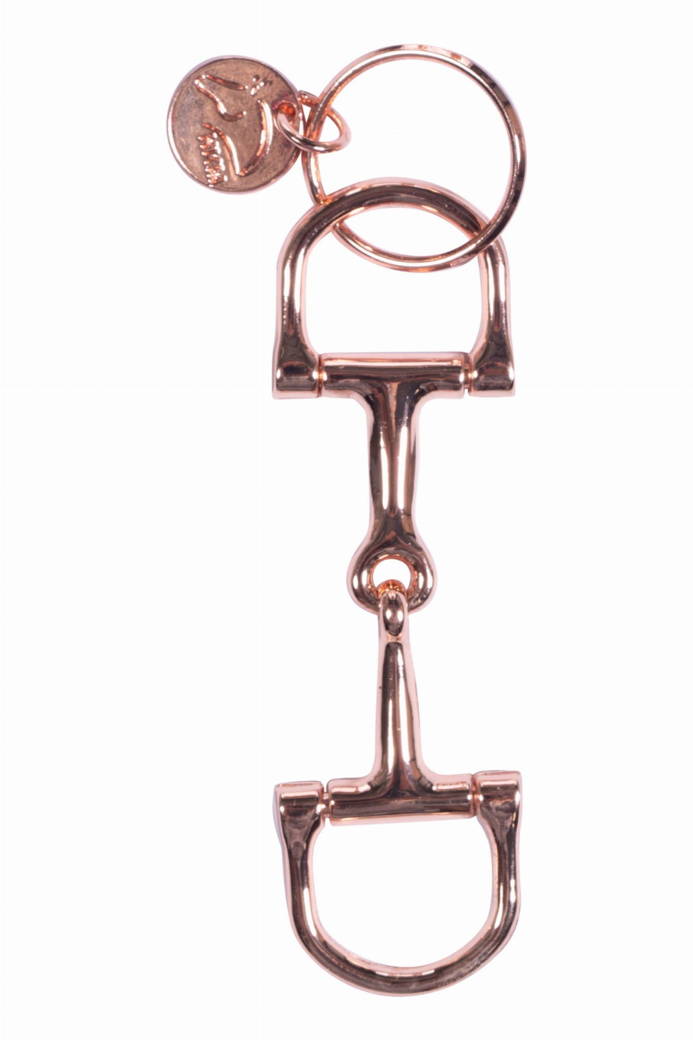 Breloczek HKM Gebiss Rosegold wędzidełko - Cavalo