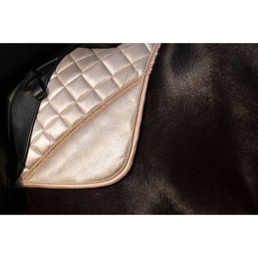 HKM Czaprak ujeżdżeniowy Rosegold Glitter waniliowy - Cavalo