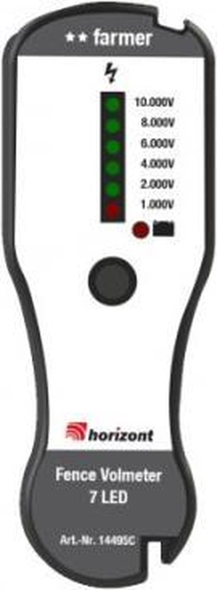 Tester miernik napięcia 6-Stopniowy Horizont Fence tester 10 KV - Cavalo