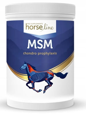 HorseLine MSM Chondro Prophylaxis Wzmocnienie i ochrona aparatu ruchu  1300g - Cavalo