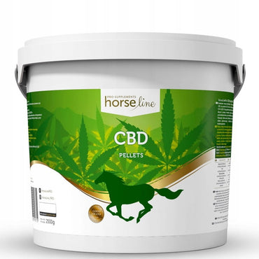HorseLinePro witaminy CBD Hemp Pellets 2500g - Cavalo