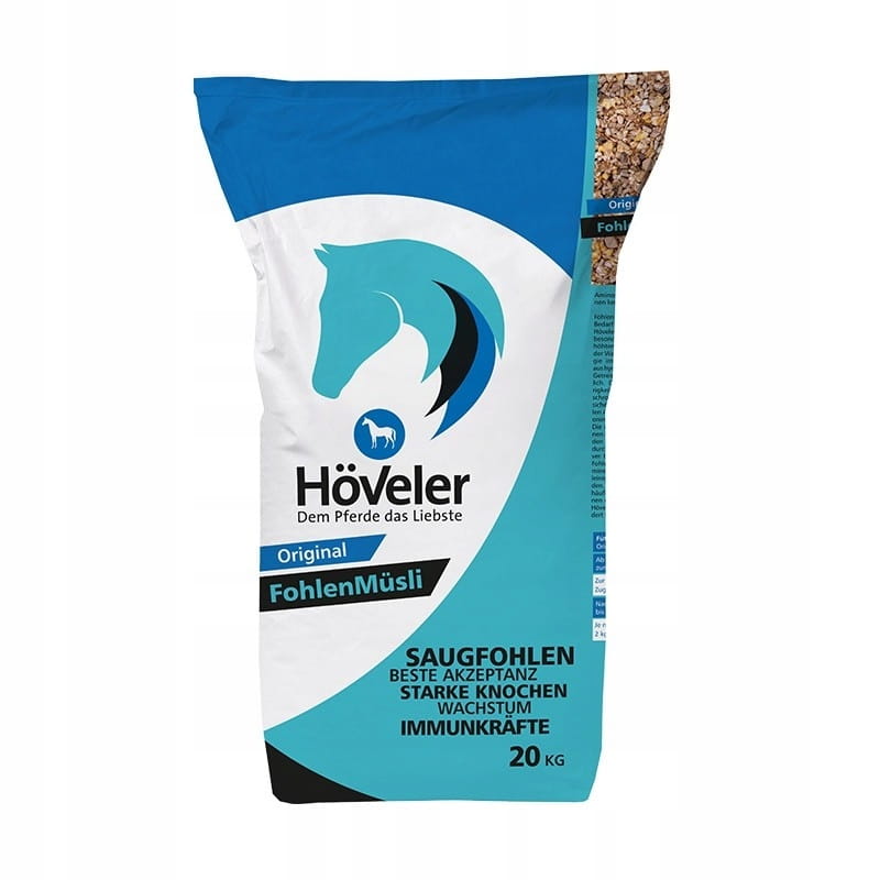Pasza Hoveler Fohlen Musli 20kg - Cavalo