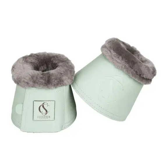 Kaloszki z futerkiem Softslate Fauxfur Eskadron Classic Sports S/S Green Powder