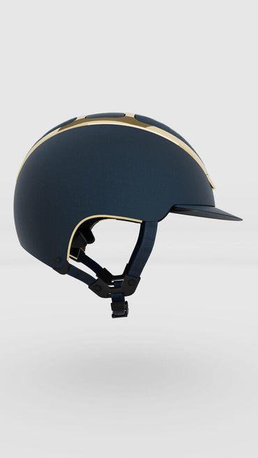 KASK Dogma Chrome Navy Gold - Cavalo