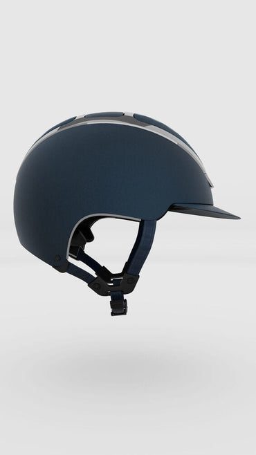 KASK Dogma Chrome Navy Silver - Cavalo