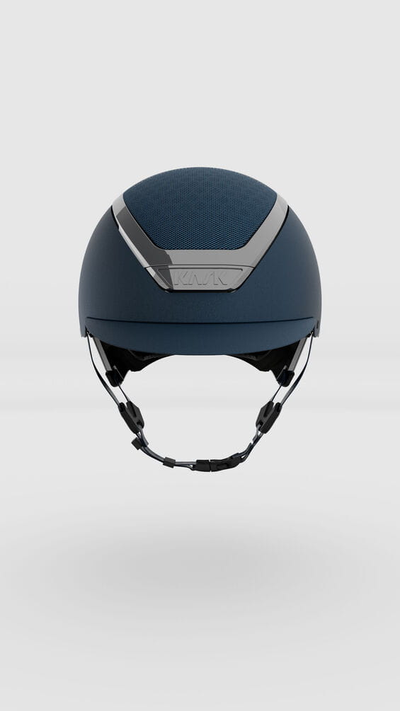 KASK Dogma Chrome Navy Silver - Cavalo