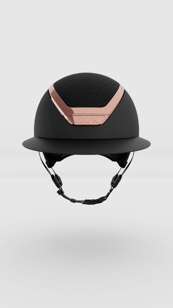 KASK Star Lady Chrome Black Everyrose - Cavalo
