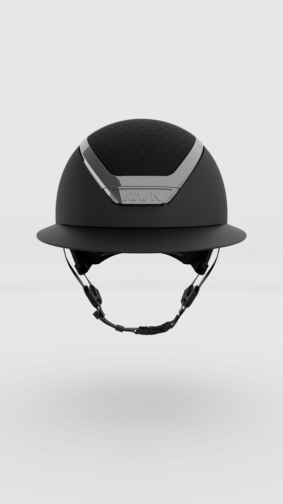 KASK Star Lady Chrome Black Silver - Cavalo