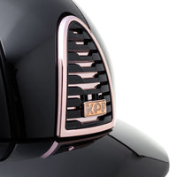 Kask KEP Italia CROMO 2.0 Textile Black Rose Gold Frame - Cavalo