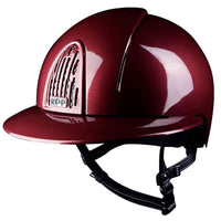Kask jeździecki KEP Smart PMetal Bordeaux POLO